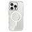 For iPhone 16 Pro Case Compatible with MagSafe Airbag Design PC+TPU Clear Phone Cover - 2