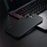 SULADA For iPhone 16 Case Compatible with MagSafe Metal Lens Frame PU+TPU Phone Cover - Black - 1