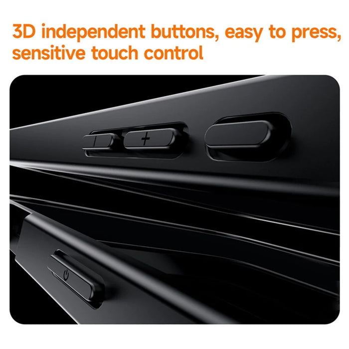 SULADA For iPhone 16 Case Compatible with MagSafe Metal Lens Frame PU+TPU Phone Cover - Black - 2
