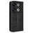 For itel P65 P671L Leather Case Wallet Stand Retro Texture Phone Cover - Black - 7