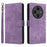 For TECNO Spark 30C 4G kL5n Wallet Case RFID Blocking PU Leather Cover Stand View - Purple - 1