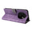 For TECNO Spark 30C 4G kL5n Wallet Case RFID Blocking PU Leather Cover Stand View - Purple - 4