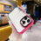 Bulk Purchasing For iPhone 15 Pro Max Case Anti-Scratch PC+TPU+TPE Clear Back Cover - Gradient Pink+Cyan - 4