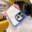 Bulk Purchasing For iPhone 15 Pro Case Compatible with MagSafe PC+TPU+TPE Phone Cover - Gradient Blue+Red - 5