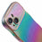 For iPhone 15 Case Curly Shape Love Heart TPU Phone Cover Iridescent Gradient - Colorful - 6