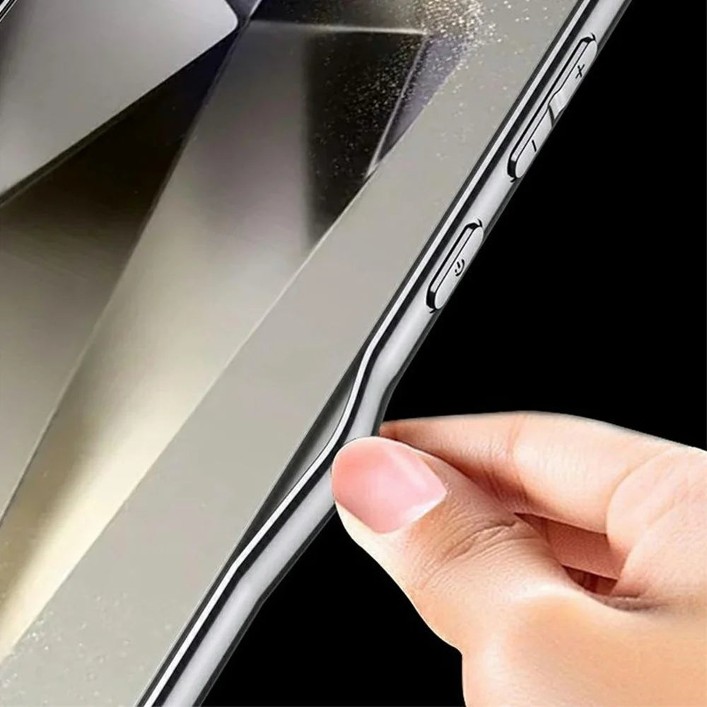GKK For Samsung Galaxy S24 Ultra Magnetic Case Anti-Scratch PC+TPU+PU Phone Cover - Grey - 5