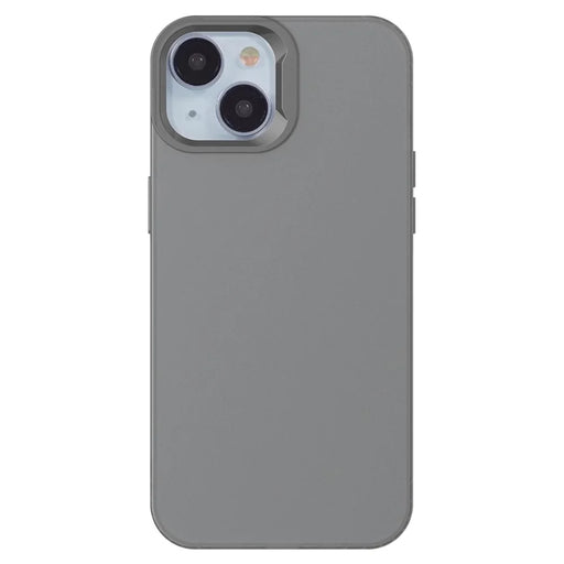 KALEBOL KLB-TPU008 For iPhone 13 6.1 inch Case Transparent Matte TPU Anti-Drop Phone Cover - Black - 1