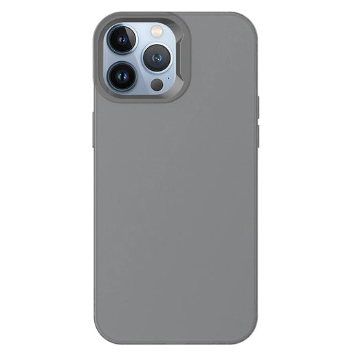 KALEBOL KLB-TPU008 For iPhone 16 Pro Max Case Transparent Matte TPU Anti-Drop Phone Cover - Black - 1