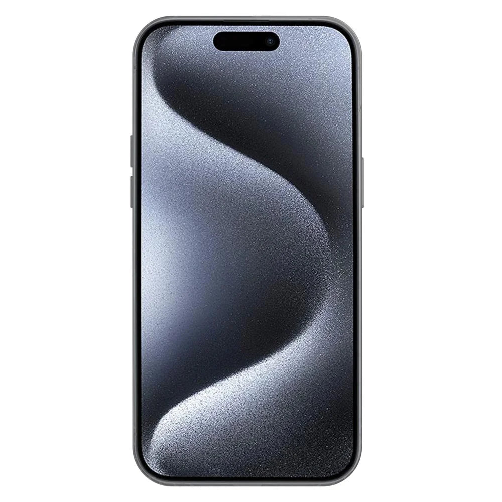 KALEBOL KLB-TPU008 For iPhone 16 Pro Max Case Transparent Matte TPU Anti-Drop Phone Cover - Black - 3