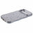 For iPhone 16 Case Curly Frame TPU Phone Cover Leopard Print Glitter - Silver - 5