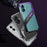 For iPhone 16 Frameless Case S-Shaped Aluminium Alloy Phone Cover with Kickstand - Purple - 5