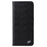 FIERRE SHANN For iPhone 16 Pro Max Case Genuine Cow Leather Crocodile Texture Wallet Phone Cover - Black - 4