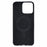 For iPhone 16 Pro Max Magnetic Case 1500D Coarse Texture Aramid Fiber Phone Cover (Big Lens Hole) - Black - 3
