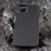 For iPhone 16 Pro Max Magnetic Case 1500D Coarse Texture Aramid Fiber Phone Cover (Big Lens Hole) - Black - 5