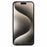 For iPhone 16 Pro Max Case 1500D Coarse Texture Aramid Fiber Phone Cover Precision Cut-Out - Black - 2