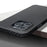 For iPhone 16 Pro Case 1500D Coarse Texture Aramid Fiber Thin Phone Cover (Big Lens Hole) - Black - 4