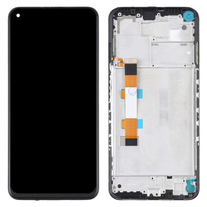 For Xiaomi Redmi Note 9 5G / Note 9T 5G, LCD Screen and Digitizer Assembly + Frame Cell Phone Replacement Parts (Grade C, Without Logo) - 1