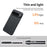 For Google Pixel 9 Pro XL Case 1500D Coarse Texture Aramid Fiber Phone Cover Precision Cut-Out - Black - 3