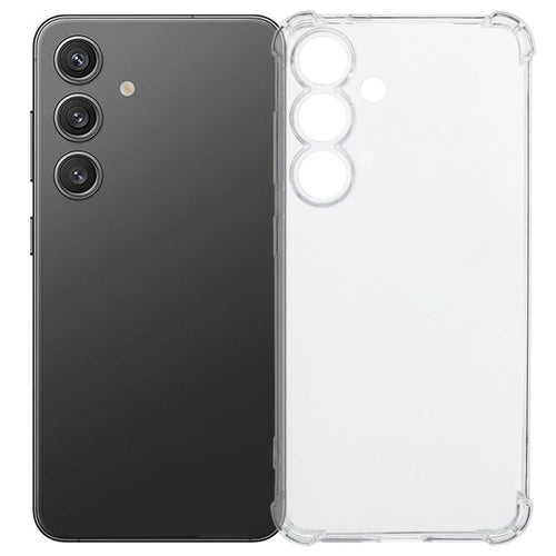 Bulk Purchasing For Samsung Galaxy S24 FE Clear Phone Case Reinforced Corner TPU Cover (Precise Cutout) - 1