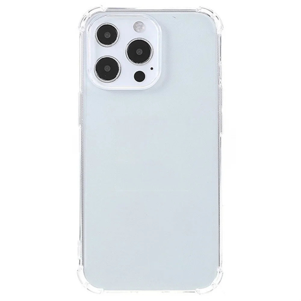Bulk Purchasing For iPhone 16 Pro Clear Phone Case Reinforced Corner TPU Cover (Precise Cutout) - 3