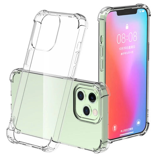 Bulk Purchasing For iPhone 16 Pro Max Clear Phone Case Reinforced Corner TPU Cover (Precise Cutout) - 1