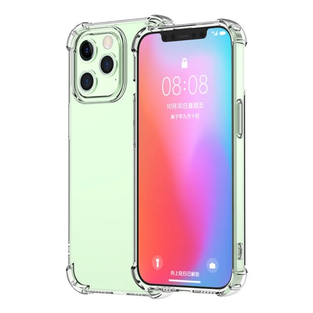 Bulk Purchasing For iPhone 16 Pro Max Clear Phone Case Reinforced Corner TPU Cover (Precise Cutout) - 2