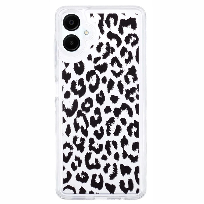 For Samsung Galaxy A06 4G TPU Case Pattern Printing Shockproof Airbag Phone Cover - Small Leopard - 1