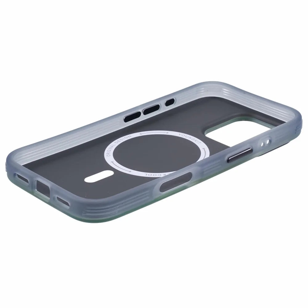 YOUNGKIT Sports Series for iPhone 16 Pro Max Case Compatible with MagSafe IMD TPU Shockproof Cover - Tennis - 5