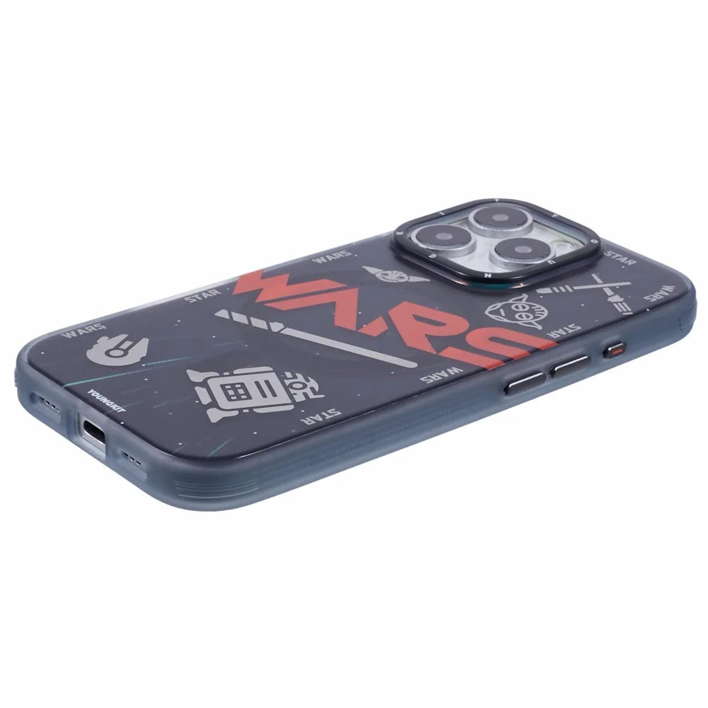 YOUNGKIT Interstellar Series for iPhone 16 Pro Max Case Compatible with MagSafe IMD TPU Phone Cover - Star Wars - 6