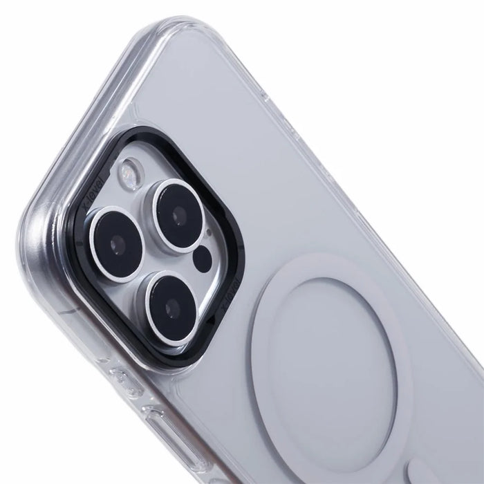 X-LEVEL For iPhone 16 Pro Case Compatible with MagSafe PC+TPU Clear Phone Cover - 6