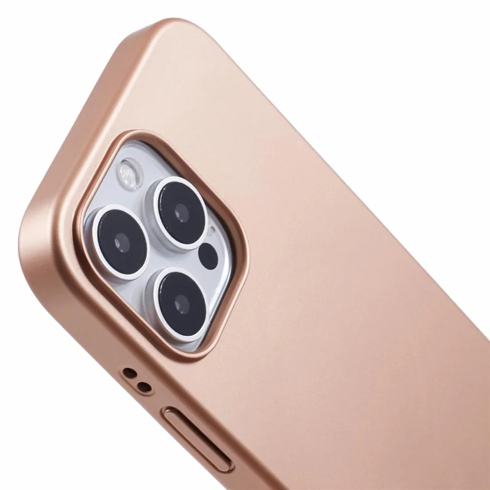 X-LEVEL For iPhone 16 Pro Case Compatible with MagSafe Honeycomb Inner TPU Back Cover - Titanium Gold - 7