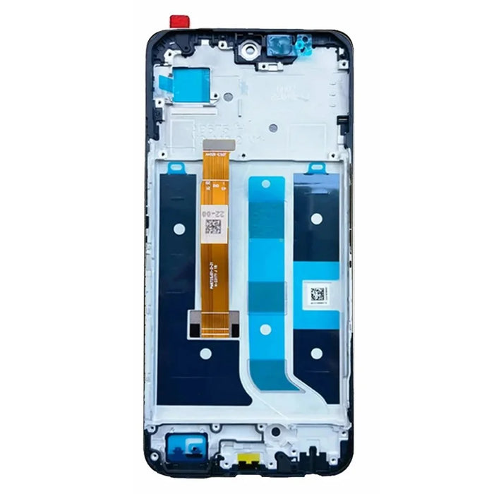 For Realme 11 5G (Global) Grade B LCD Screen and Digitizer Assembly + Frame (Without Logo) - Black - 3