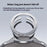 For iPhone 16 Case Kickstand Frameless Aluminum Alloy Bumper Phone Cover - Grey - 3