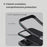 NILLKIN Super Frosted Shield Pro for iPhone 16 Pro Phone Case PC+TPU Matte Phone Cover (Logo Hole Design) - Black - 7