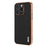 AZNS For iPhone 16 Pro Max Case Electroplating Carbon Fiber Texture PU+TPU Phone Cover - Black - 2