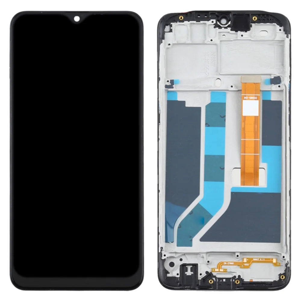 For Oppo A5s Grade S OEM LCD Screen and Digitizer Assembly + Frame Replacement Part (without Logo) - 1