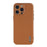 AZNS For iPhone 14 Pro Case Electroplating Carbon Fiber Texture PU+TPU Phone Cover - Brown - 3