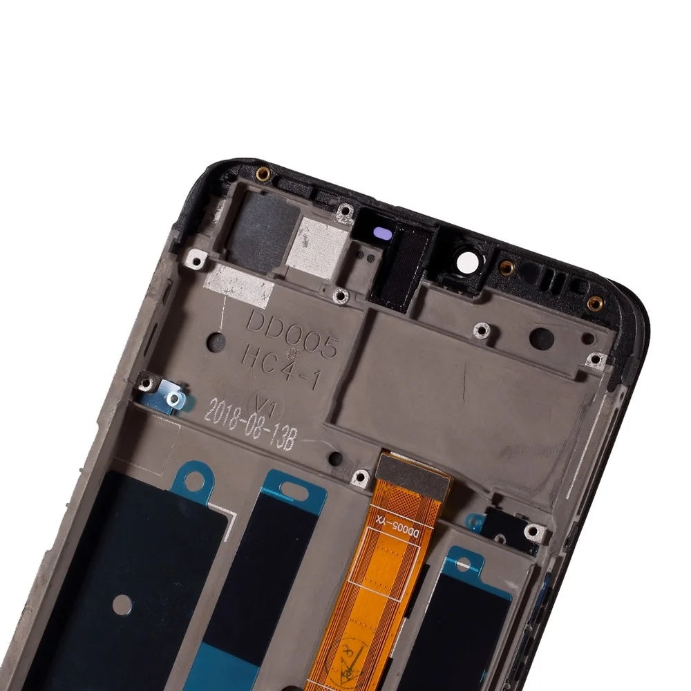 For Oppo A5 (AX5)(4+64GB) / A3s Grade S OEM LCD Screen and Digitizer Assembly + Frame Replacement Part (without Logo) - 4