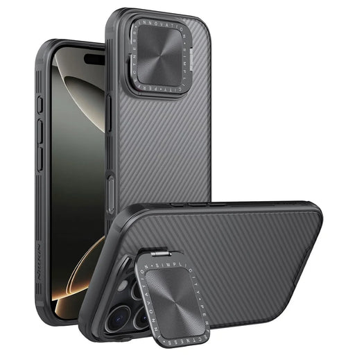 NILLKIN Camshield Prop Series for iPhone 16 Pro Max Case Translucent Slide Camera Protection PC + TPU Phone Cover - 1