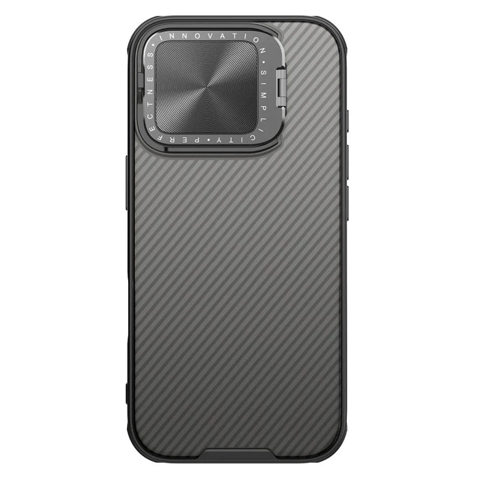 NILLKIN Camshield Prop Series for iPhone 16 Pro Max Case Translucent Slide Camera Protection PC + TPU Phone Cover - 3