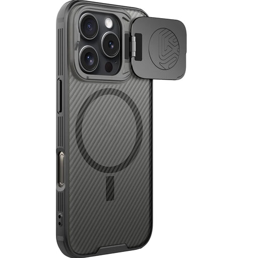 NILLKIN Camshield Prop Magnetic Translucent Series for iPhone 16 Pro Max Case Compatible with MagSafe TPU+PC Phone Cover with Camera Lid - 2