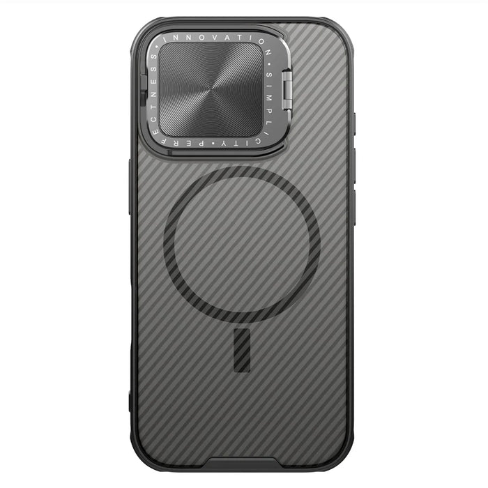 NILLKIN Camshield Prop Magnetic Translucent Series for iPhone 16 Pro Case Compatible with MagSafe TPU+PC Phone Cover with Camera Lid - 3