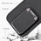 GKK For iPhone 16 Pro Case PU Leather Covered PC Phone Shell with Lens Guard Kickstand - Black - 5