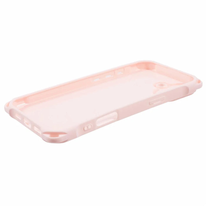 For iPhone 16 Case Reinforced Corner Protection TPU Phone Cover - Pink - 4