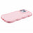 XL Series For iPhone 16 Pro Case TPU Protective Phone Cover Unique Curly Wave Frame - Pink - 5