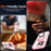 For iPhone 16 Pro Case TPU+PC Matte Backplate Phone Cover with Silicone Ring Kickstand - Orange - 3