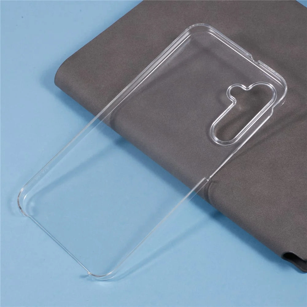 For Samsung Galaxy A16 5G / A16 4G Case TPU Frame Clear Acrylic Back Phone Cover with PET Film - 6