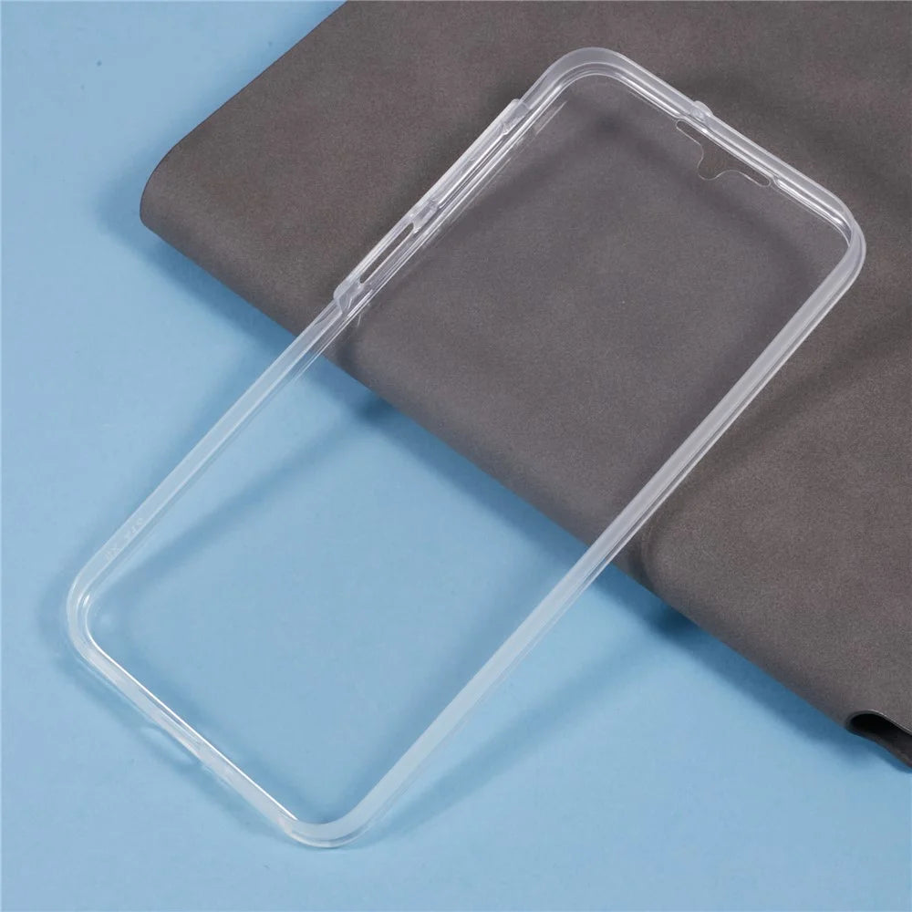 For Samsung Galaxy A16 5G / A16 4G Case TPU Frame Clear Acrylic Back Phone Cover with PET Film - 7