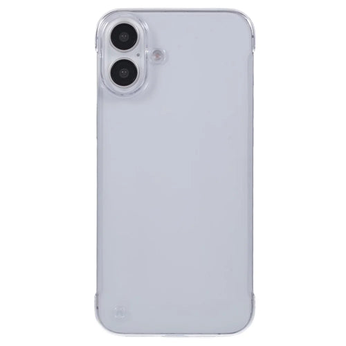 For iPhone 16 Case Transparent PC Borderless Phone Cover - 1