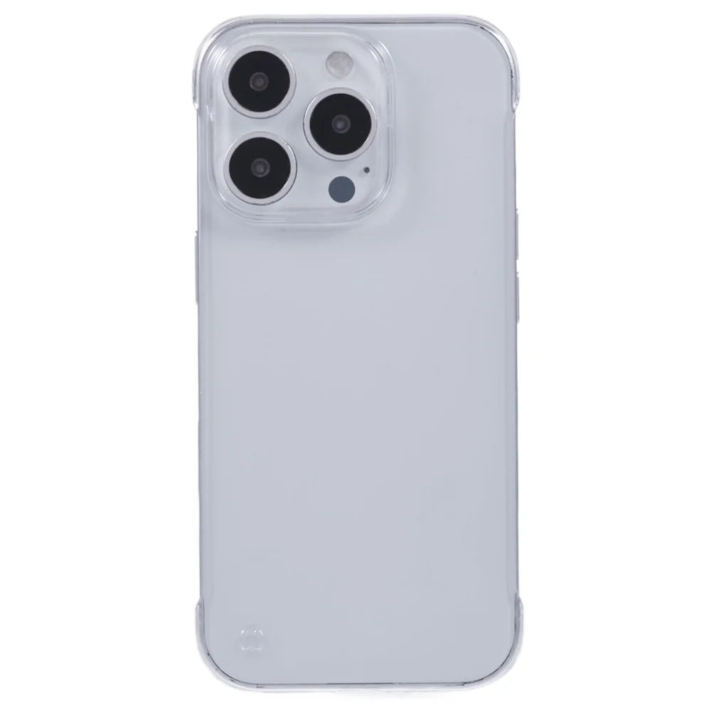 For iPhone 16 Pro Case Transparent PC Borderless Phone Cover - 3